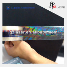 Holographic self adhesive bopp tape for packing with anti fake features